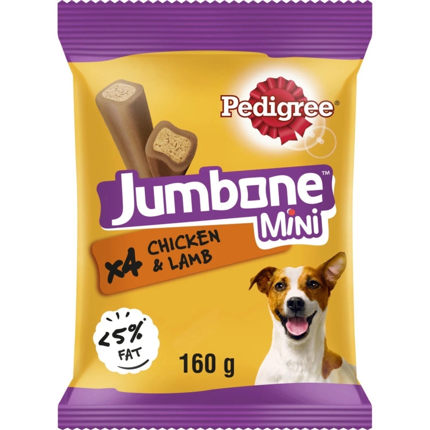 Pedigree Jumbone Small Chicken Dog Treat Chew Bone Snack