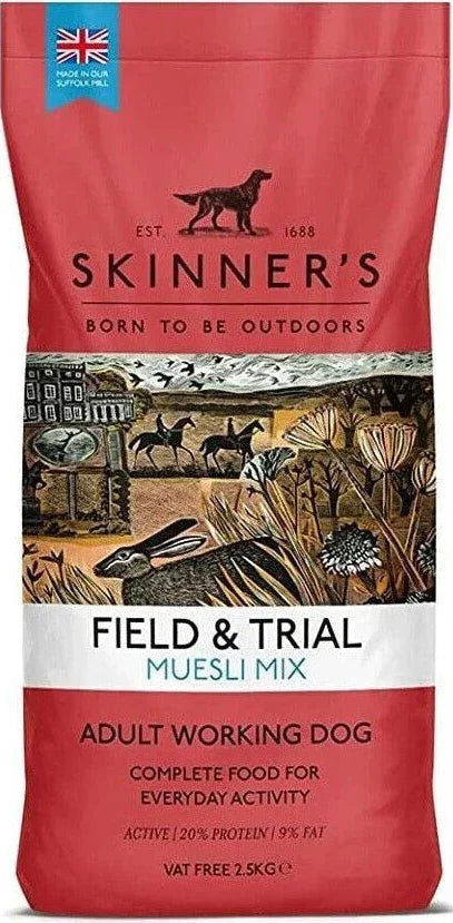 Skinner's Field and Trial Complete Muesli Mix For Adult Working Dogs, 2.5 kg