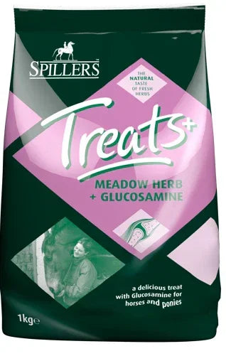 SPILLERS Meadow Herb + Glucosamine Horse Treats Bulk Buy 8 x 1kg