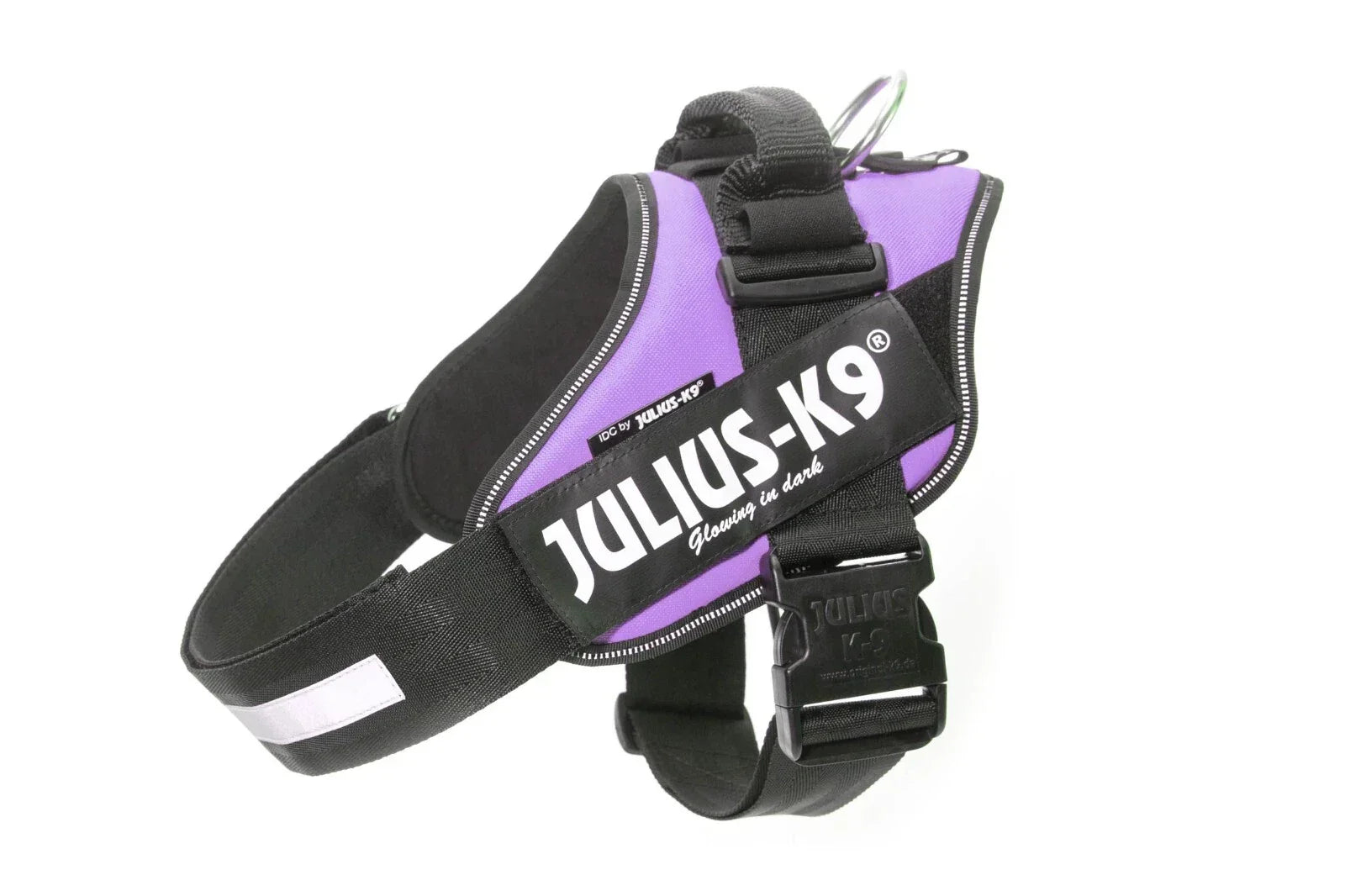 Julius-K9 IDC® Power Dog Puppy Harness – Strong, Adjustable & Reflective SIZE: MINI-MINI, PURPLE