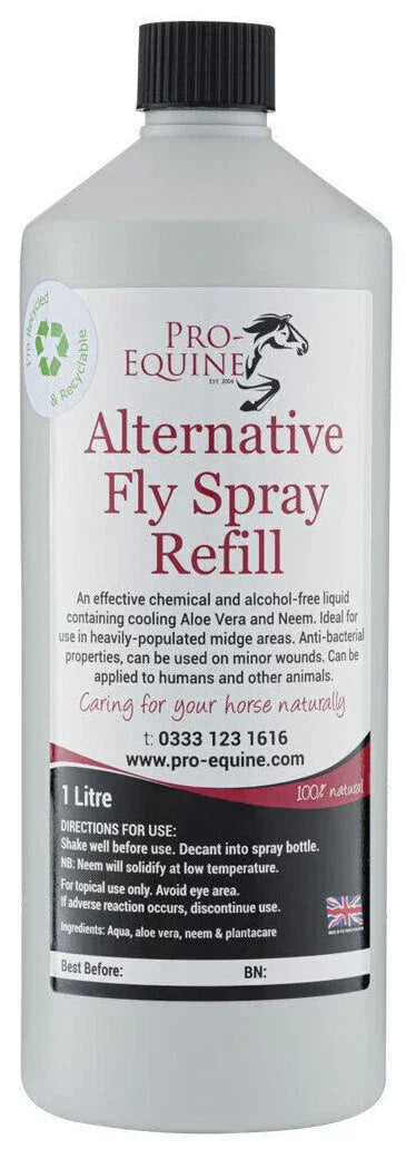 Generic Alternative Fly Spray Refill 1 litre– for Horses
