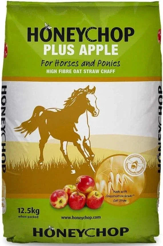 Honeychop Plus Apple for Horses and Ponies, 12.5 kg