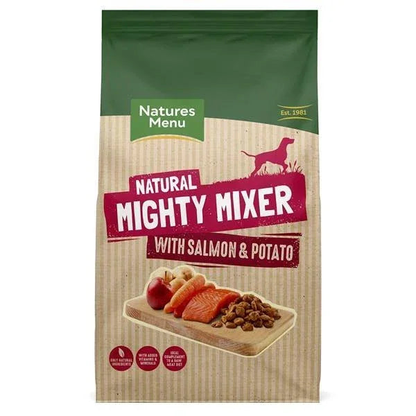 Natures Menu Mighty Mixer with Salmon &amp; Potato 2kg