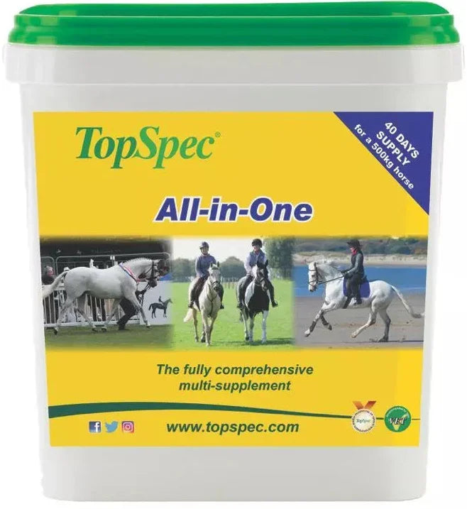 TopSpec All-in-One Supplement – 4kg For Horse / Pony