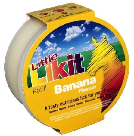 Likit Mini Banana Refill 250g Horse Treat Natural Lick Block
