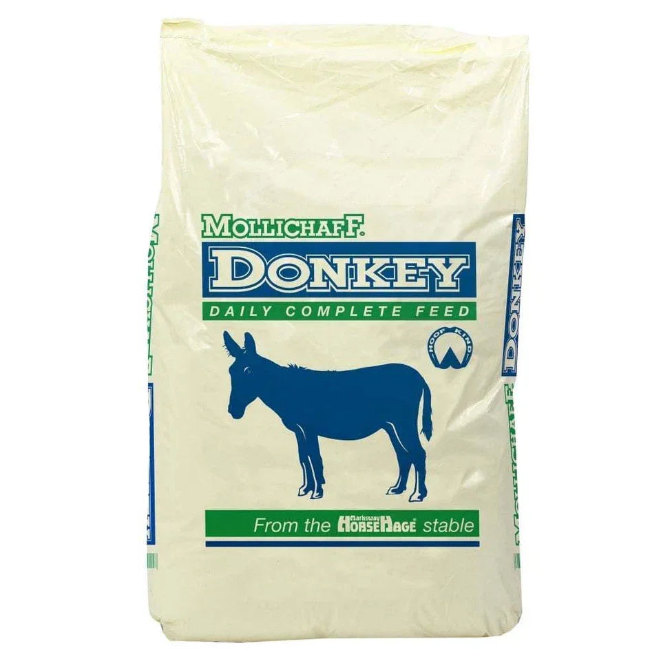 Mollichaff Donkey Diet 18kg – Complete High-Fibre Donkey Feed