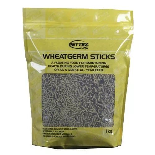 Pettex Pond Foods Complete Wheatgerm Pond Stick Fish Food, 1 kg