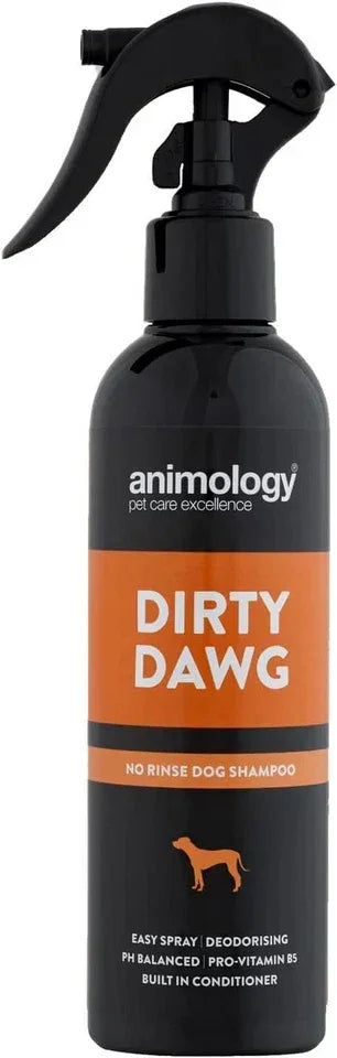 Animology Dirty Dawg Pup No-Rinse Shampoo Dog Spray, 250ml