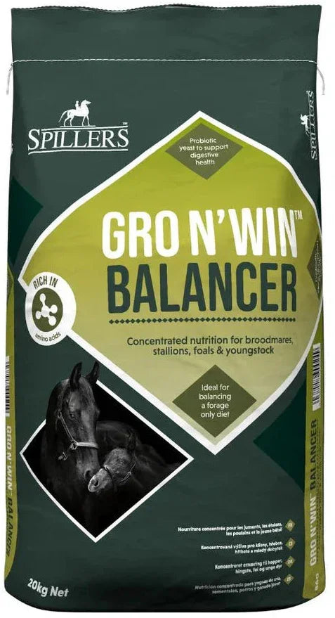 Spillers Gro 'N Win Stud Balancer 20kg - Horse Feed