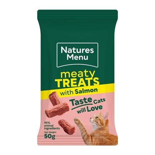 Natures Menu Cat Meaty Treat Salmon & Trout 50g - Animall