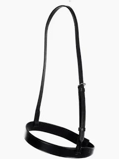 HY EQUESTRIAN PLAIN NOSEBAND BROWN FULL