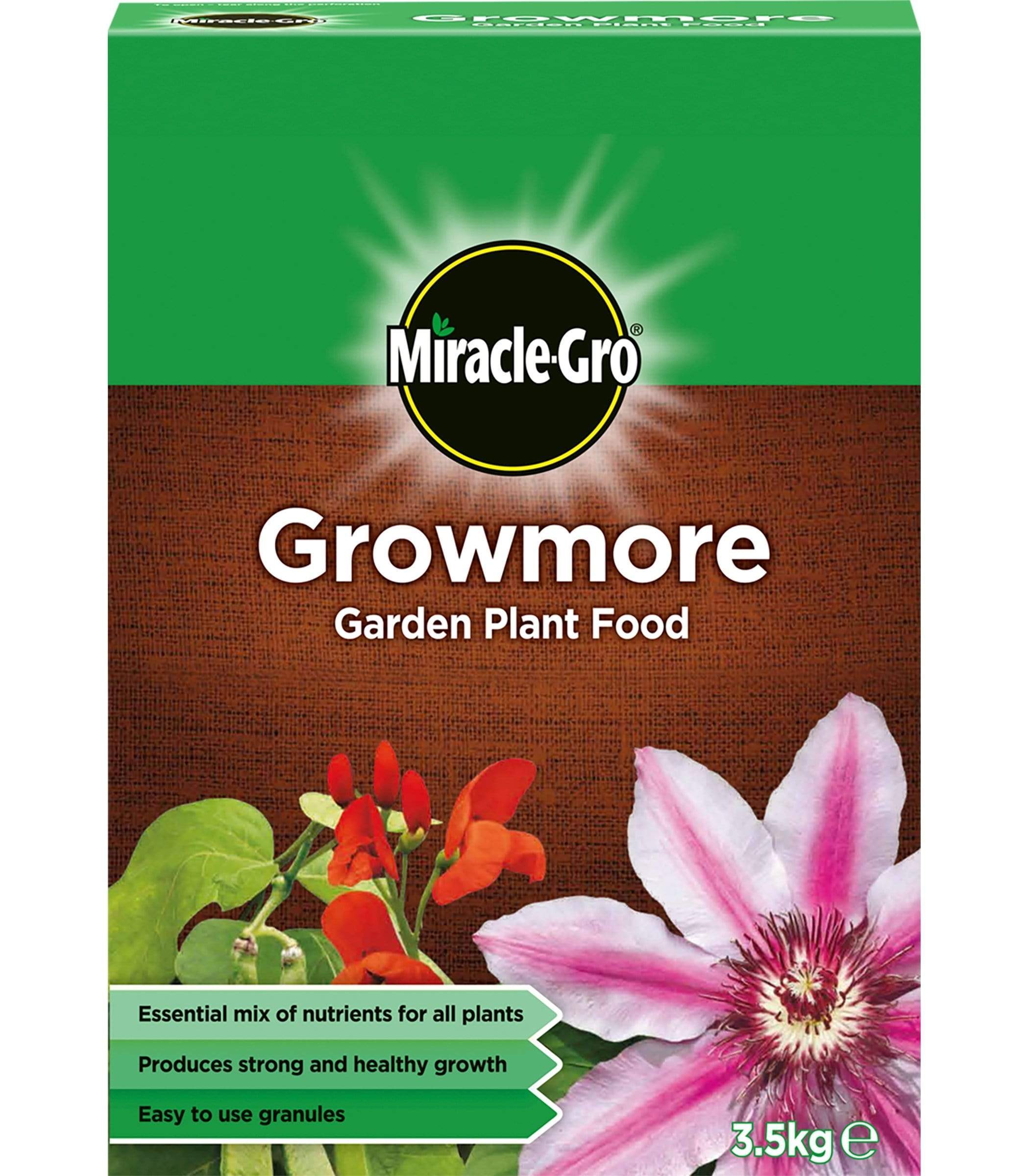 Miracle-Gro Growmore – 3.5kg General Purpose Granular Fertiliser