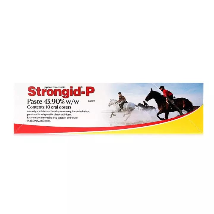 Strongid P Paste Horse Wormer Deworming Treatment Parasite Control