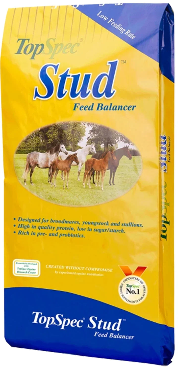 TopSpec Stud Feed Balancer 20kg – Complete Nutrition for Broodmares, Youngstock & Stallions