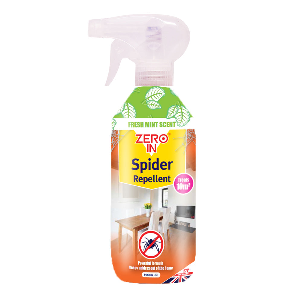 Zero In Spider Repellent 500ml ready-to-use trigger spray bottle, front of pack