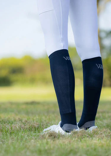 Woof Wear Competition Riding Socks Navy M