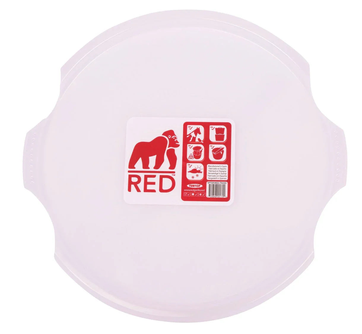 Gorilla TubTop Medium Translucent – Durable Storage Lid for Gorilla Tubs