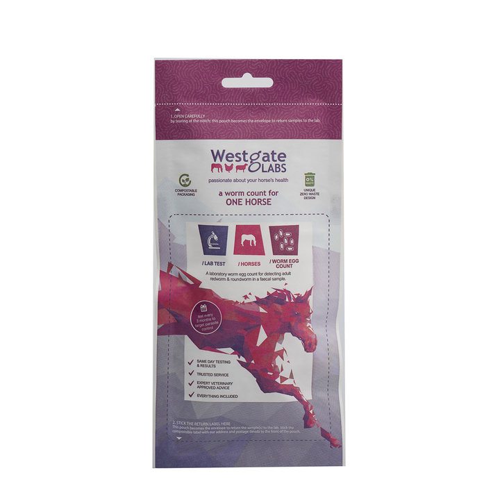 Westgate Lab Worm Count Kit Single Horse