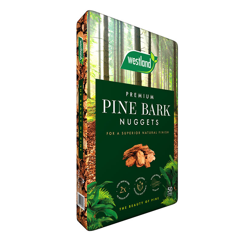 Westland Premium Pine Bark Nuggets – 50 Litres - Animall