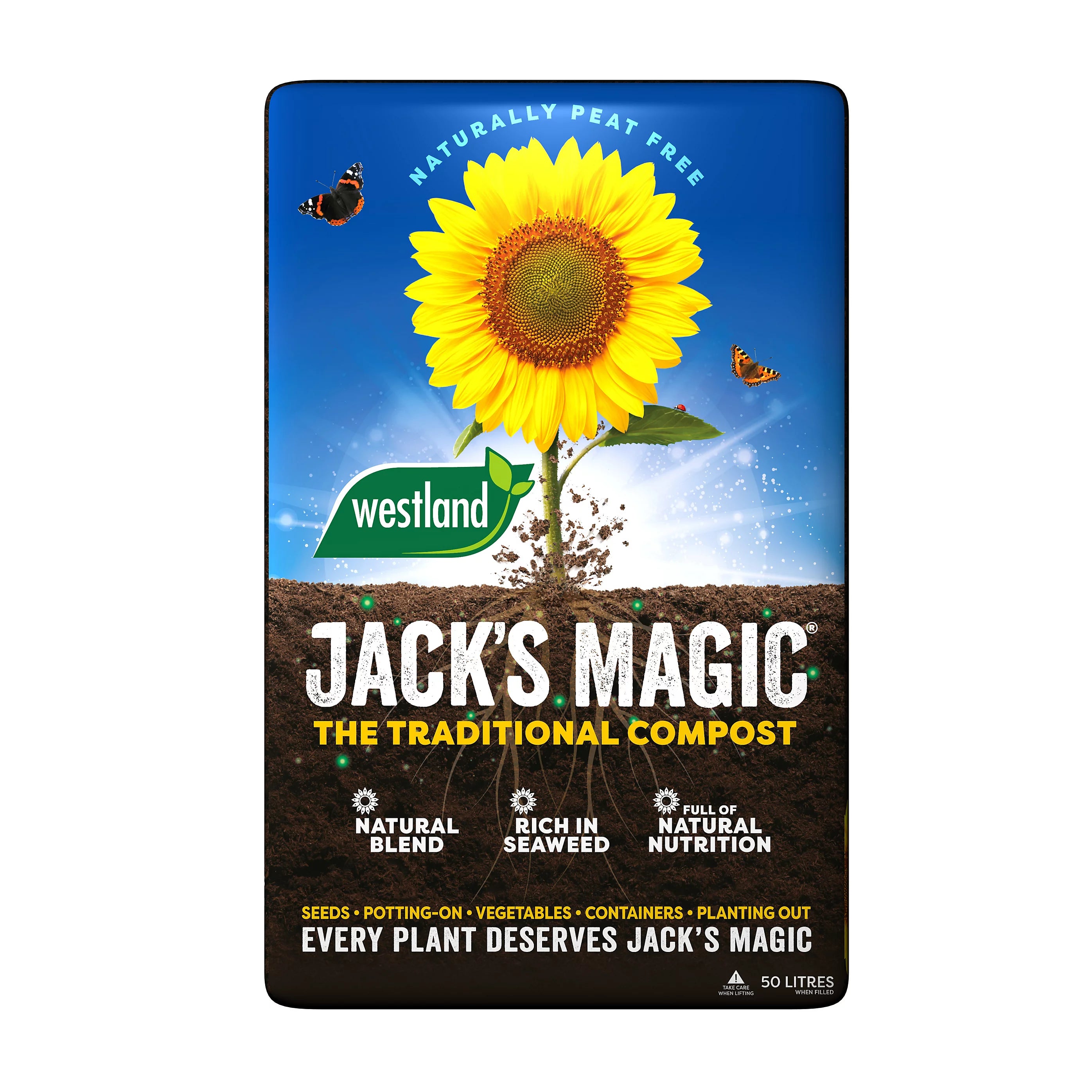 Westland Jack’s Magic Peat-Free Compost 50L