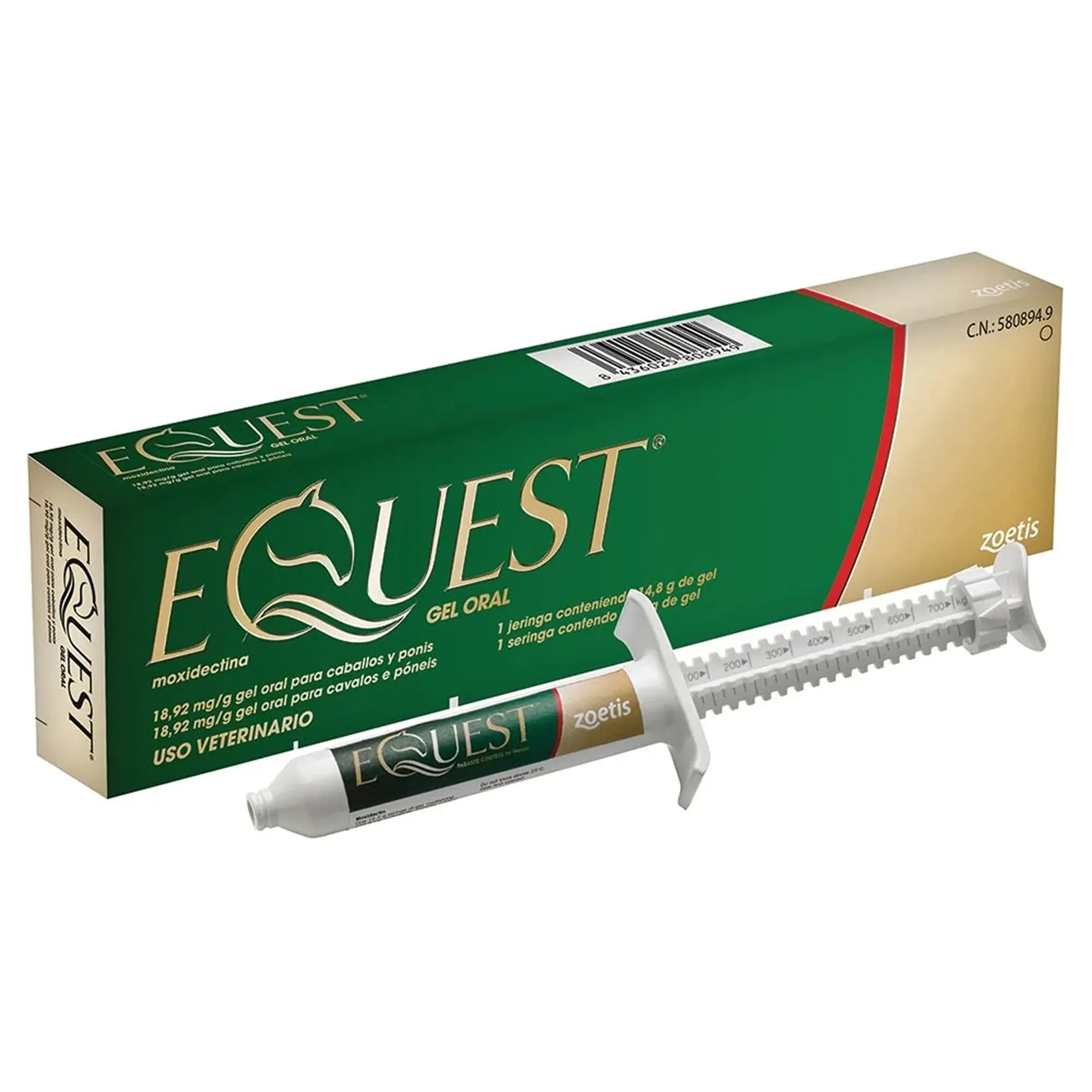 Equest Horse Wormer Paste Broad Spectrum Deworming Treatment for Horses
